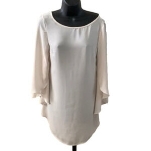 𝅺SUGARMINT Bell Sleeve Tunic Top Shirt Blouse